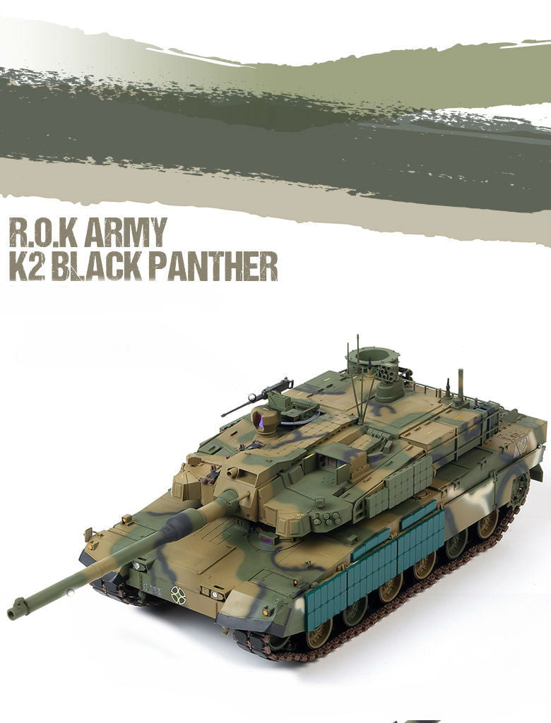 Academy MILITARY MODEL Academy 1/35 ROK Army K2 Black Panther Kit