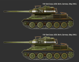 Academy MILITARY MODEL Academy 1/35 T34/85 No.183 Factory Tank Berlin 1945 Kit