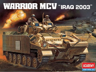 Academy MILITARY MODEL Academy 1/35 Warrior MCV Iraq 2003 Combat Vehicle Kit