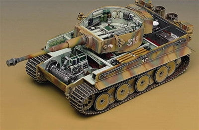 Academy MILITARY MODEL Academy 1/35 WWII Tiger I Tank w/Interior Kit