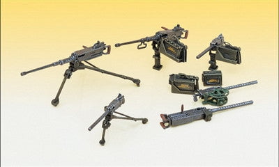 Academy MILITARY MODEL Academy 1/35 WWII US Machine Gun Set Kit