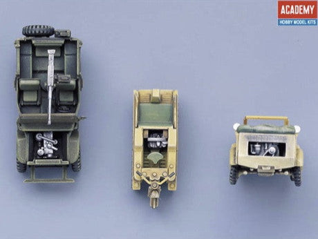 Academy MILITARY MODEL Academy 1/72 Ground Vehicle Set Kit
