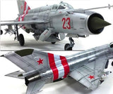 Academy MODEL AIRCRAFT Academy 1/48 MiG21MF Soviet Air Force & Export Supersonic Jet Fighter Kit