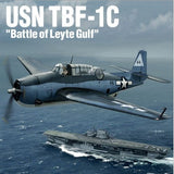 Academy MODEL AIRCRAFT Academy 1/48 TBF1C USN Torpedo Bomber Battle of Leyte Gulf Kit
