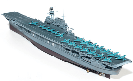 Academy MODEL SHIPS Academy 1/700 USS Enterprise CV6 Aircraft Carrier Kit (New Tool)