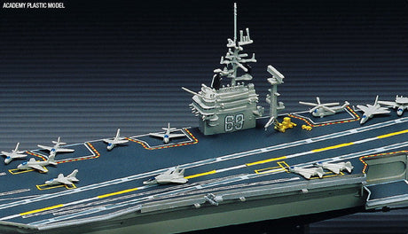 Academy MODEL SHIPS Academy 1/800 USS Eisenhower CVN69 Aircraft Carrier Kit