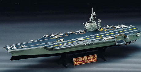 Academy MODEL SHIPS Academy 1/800 USS Eisenhower CVN69 Aircraft Carrier Kit