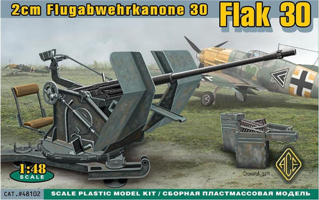 Ace MILITARY MODEL Ace  1/48 2cm Flak 30 Gun Kit