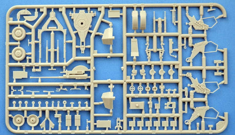 Ace MILITARY MODEL Ace 1/72 3.7cm Flak 36 AA Gun w/SdAh52 Carriage Trailer Kit