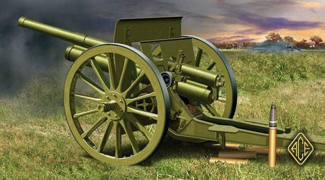 Ace MILITARY MODEL Ace  1/72 Soviet 76.2mm Mod. 1902/1930 Field Gun w/Limber Kit