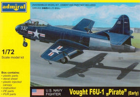Admiral Models MODEL AIRPLANES Admiral  1/72 F6U1 Pirate Early USN Fighter Kit