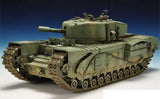 AFV Club MILITARY MODEL AFV Club 1/35 British Churchill Mk V Infantry Tank w/95mm/L23 Howitzer Gun Kit