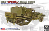 AFV Club MILITARY MODEL AFV Club 1/35 M15 Special Halftrack w/40mm CGMC 209th AAA Battalion Philippines Kit