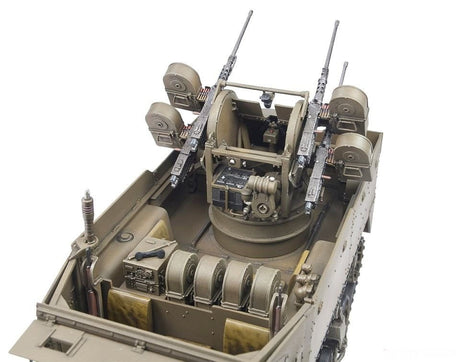 AFV Club MILITARY MODEL AFV Club 1/35 M16 MGMC Meat Chopper Self-Propelled Anti-Aircraft Gun Halftrack (New Tool) Kit