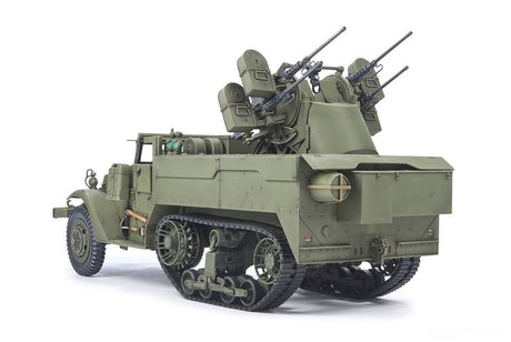 AFV Club MILITARY MODEL AFV Club 1/35 M16 MGMC Meat Chopper Self-Propelled Anti-Aircraft Gun Halftrack (New Tool) Kit
