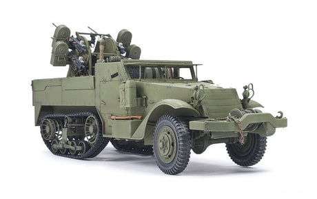 AFV Club MILITARY MODEL AFV Club 1/35 M16 MGMC Meat Chopper Self-Propelled Anti-Aircraft Gun Halftrack (New Tool) Kit