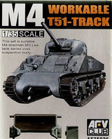 AFV Club MILITARY MODEL AFV Club 1/35 M4/M3 T51 Workable Track Links Kit