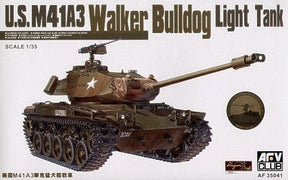 AFV Club MILITARY MODEL AFV Club 1/35 WWII US M41A3 Walker Bulldog Light Tank Kit