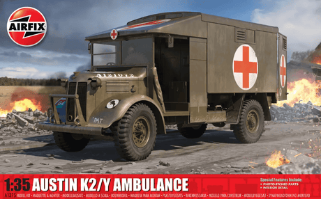 Airfix MILITARY MODEL Airfix 1/35 Austin K2/Y Ambulance Kit