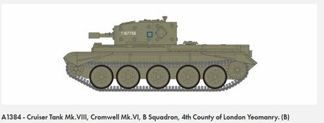 Airfix MILITARY MODEL Airfix 1/35 Cromwell Mk IV/Mk VI Tank Kit