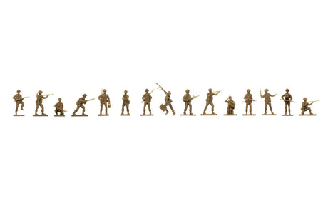 Airfix MILITARY MODEL Airfix 1/72 WWII British Infantry Figure Set (48)