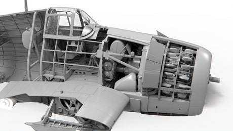 Airfix MODEL AIRCRAFT Airfix 1/24 F6F5 Hellcat Aircraft (New Tool) Kit