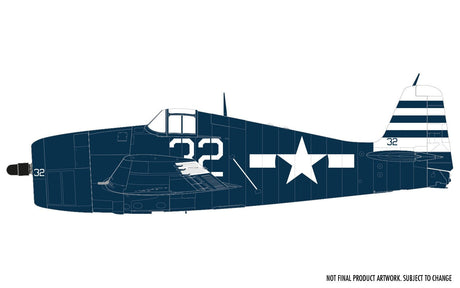 Airfix MODEL AIRCRAFT Airfix 1/24 F6F5 Hellcat Aircraft (New Tool) Kit