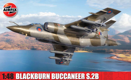 Airfix MODEL AIRCRAFT Airfix 1/48 Blackburn Buccaneer S2B RAF Bomber Kit
