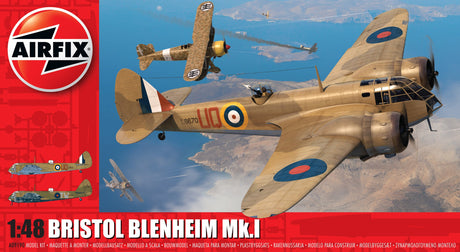 Airfix MODEL AIRCRAFT Airfix 1/48 Bristol Blenheim Mk I Bomber Kit