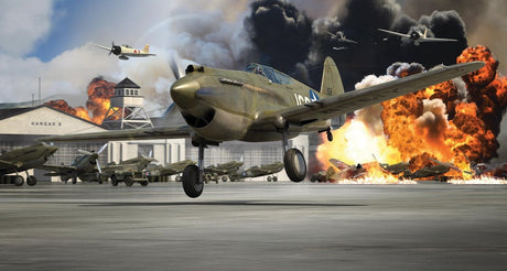 Airfix MODEL AIRCRAFT Airfix 1/48 Curtiss P40B Fighter Kit