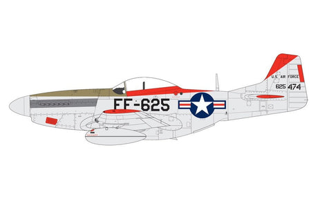 Airfix MODEL AIRCRAFT Airfix 1/48 F51D Mustang Fighter Kit