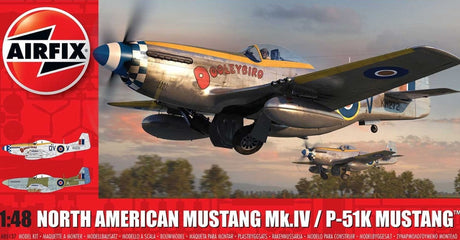 Airfix MODEL AIRCRAFT Airfix 1/48 Mustang Mk IV Fighter Kit