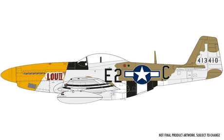 Airfix MODEL AIRCRAFT Airfix 1/48 P51D Mustang (Filletless Tails) Aircraft Kit