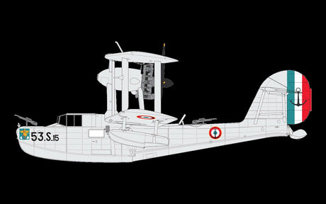 Airfix MODEL AIRCRAFT Airfix 1/48 Supermarine Walrus Silver Wings Floatplane Kit