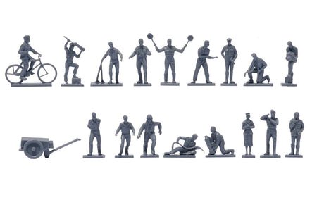 Airfix MODEL AIRCRAFT Airfix 1/72 WWII RAF Personnel Figure Set (Re-Issue) Kit