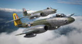 Airfix MODEL AIRPLANES Airfix 1/48 Gloster Meteor F8 British Jet Fighter Kiy