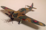 Airfix MODEL AIRPLANES Airfix 1/72 Hawker Hurricane Mk I Fighter Small Starter Set w/Paint & Glue Kit