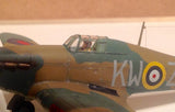 Airfix MODEL AIRPLANES Airfix 1/72 Hawker Hurricane Mk I Fighter Small Starter Set w/Paint & Glue Kit