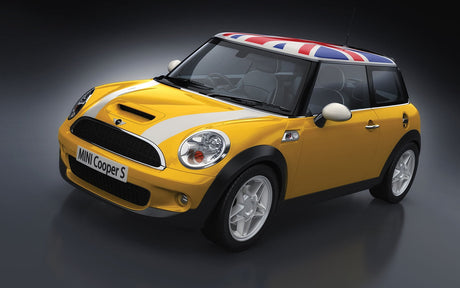 Airfix MODEL CARS Airfix 1/32 Mini Cooper S Car Large Starter Set w/paint & glue Kit