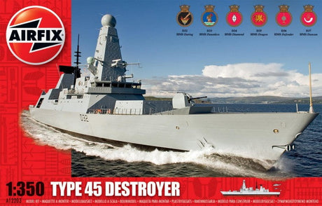 Airfix MODEL SHIPS Airfix 1/350 HMS Royal Navy Type 45 Destroyer Kit
