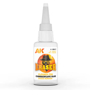 AK Interactive Accessories AK Interactive AK12017 Eraser Cleaner For Cyanoacrylate Glue Excess Remover