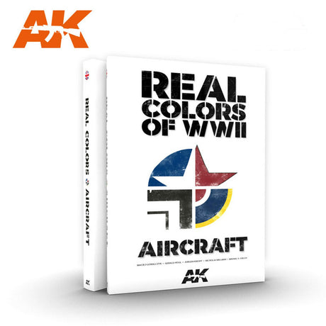 AK Interactive HOBBY BOOKS AK Interactive Books - Real Colors of WWII Aircraft Book