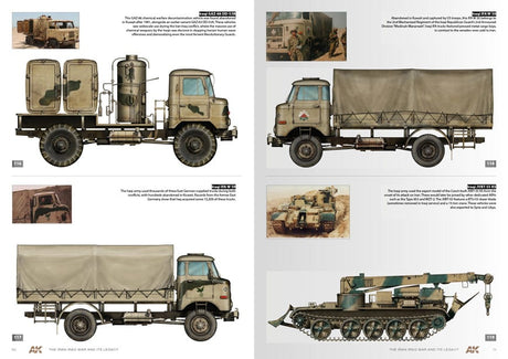 AK Interactive HOBBY BOOKS AK Interactive Modern Conflicts Vol. 4: The Iran Iraq War 1980-1988 Profile Guide Book