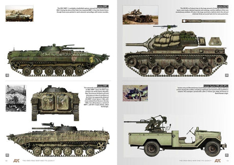 AK Interactive HOBBY BOOKS AK Interactive Modern Conflicts Vol. 4: The Iran Iraq War 1980-1988 Profile Guide Book