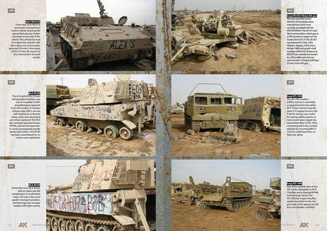 AK Interactive HOBBY BOOKS AK Interactive Modern Conflicts Vol. 4: The Iran Iraq War 1980-1988 Profile Guide Book