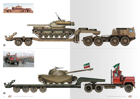 AK Interactive HOBBY BOOKS AK Interactive Modern Conflicts Vol. 4: The Iran Iraq War 1980-1988 Profile Guide Book