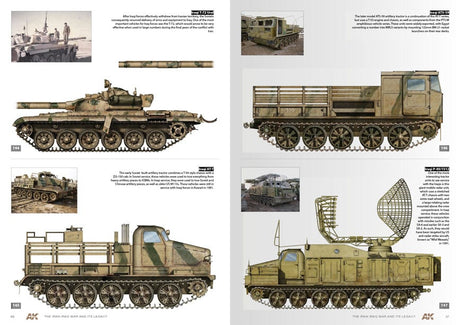 AK Interactive HOBBY BOOKS AK Interactive Modern Conflicts Vol. 4: The Iran Iraq War 1980-1988 Profile Guide Book