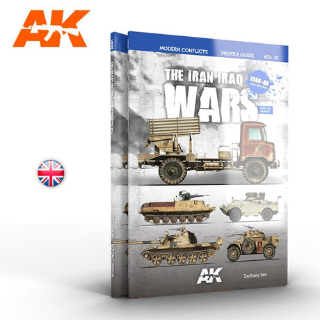 AK Interactive HOBBY BOOKS AK Interactive Modern Conflicts Vol. 4: The Iran Iraq War 1980-1988 Profile Guide Book