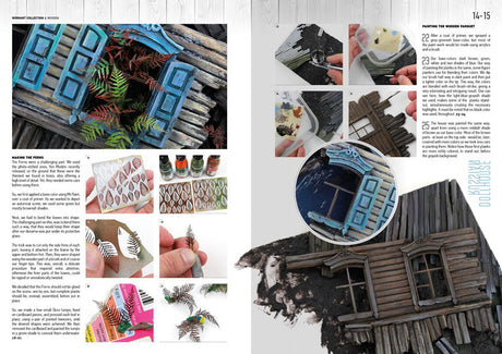 AK Interactive HOBBY BOOKS AK Interactive Worn Art Collection 1: Wooden Book (Semi-Hardback)