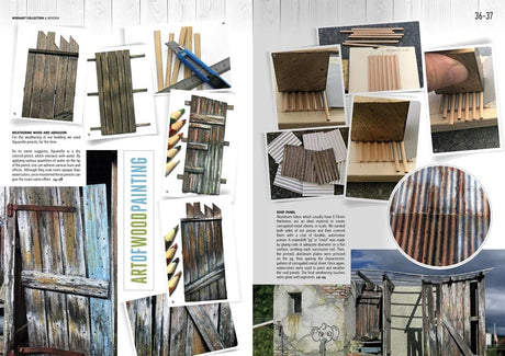 AK Interactive HOBBY BOOKS AK Interactive Worn Art Collection 1: Wooden Book (Semi-Hardback)